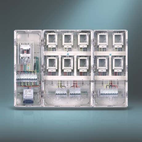 MF-K1001D 单相十位插卡式电表箱